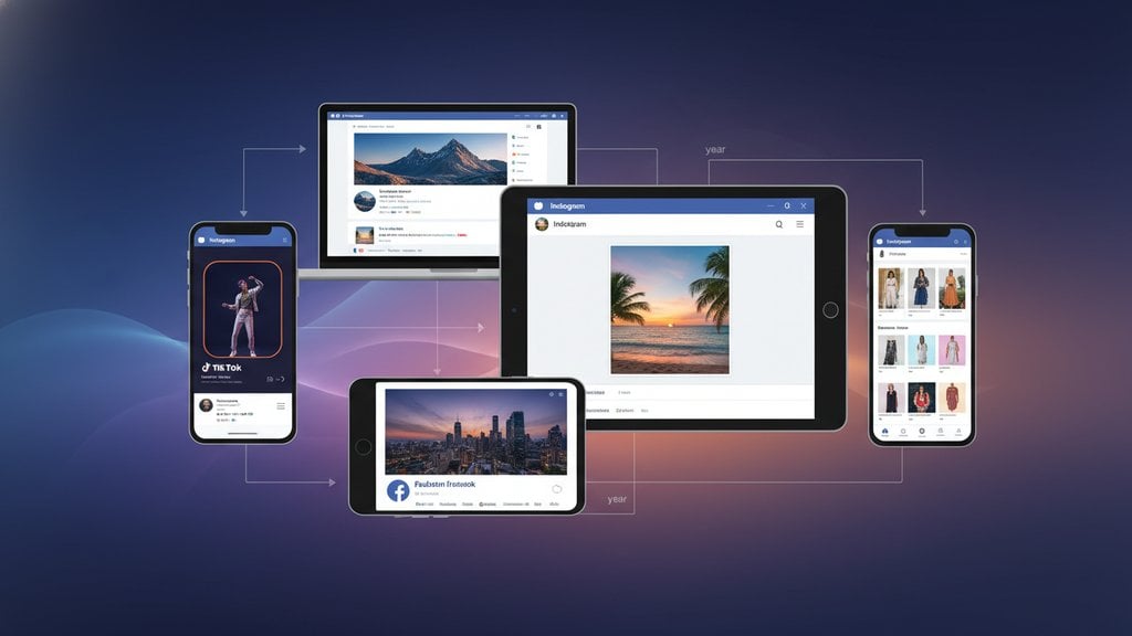 Social media image dimensions guide for Instagram, Facebook, TikTok, Twitter, LinkedIn, and YouTube in 2026