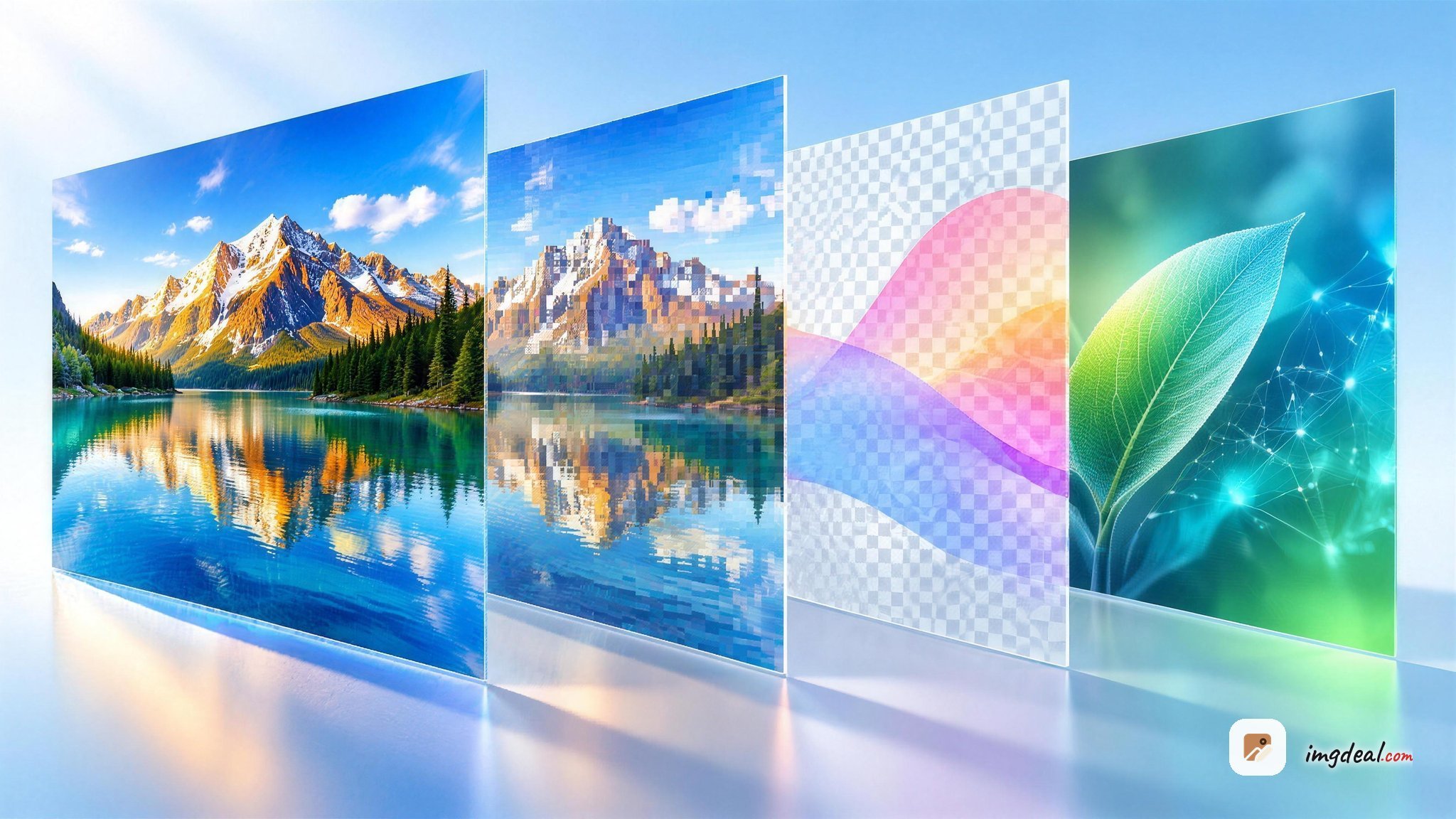 Ultimate guide showing different image formats JPG PNG WebP AVIF with comparison examples
