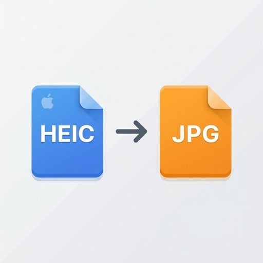 HEIC vs JPG format comparison showing how to convert HEIC to JPG on iPhone and Windows