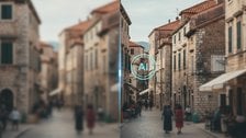Fix blurry photos online with AI sharpening tool
