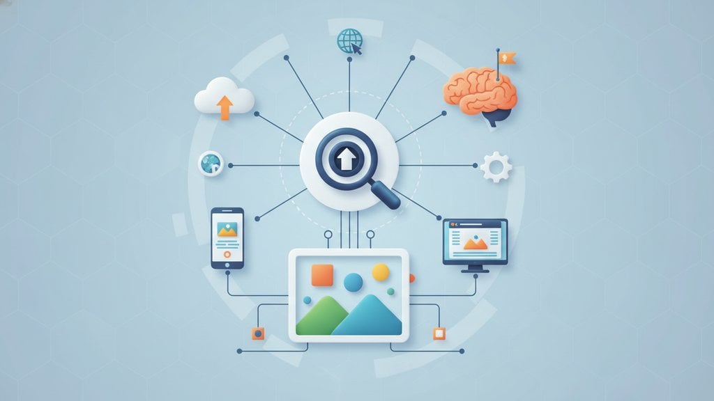 Image SEO best practices guide showing optimization techniques for better search rankings
