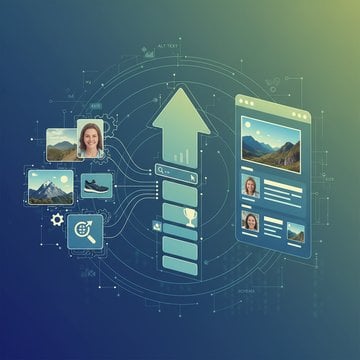 Image SEO best practices guide showing optimization techniques for better search rankings